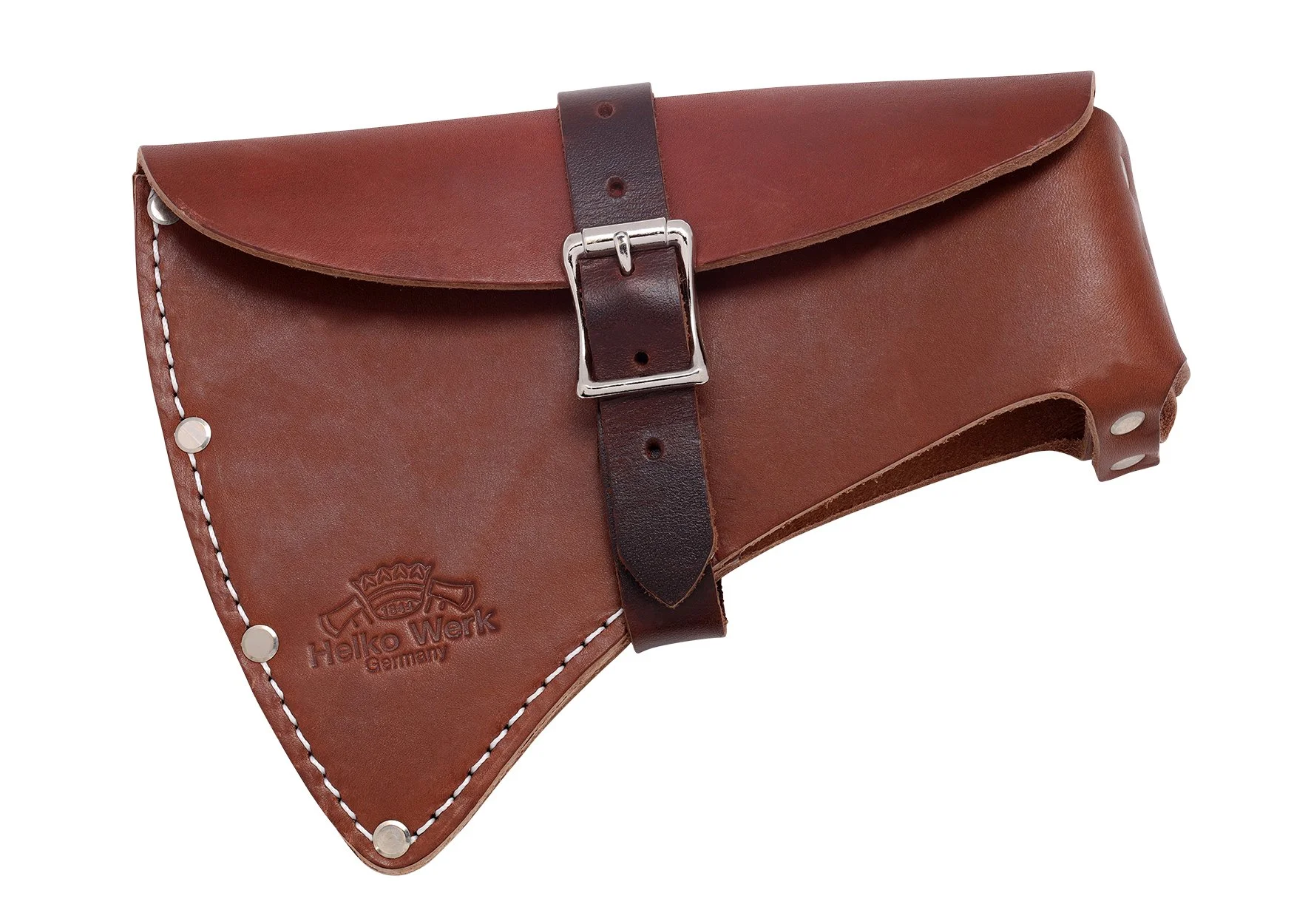 Deluxe Full-Cover Axe Sheaths – Heavy-Duty Leather with Blade